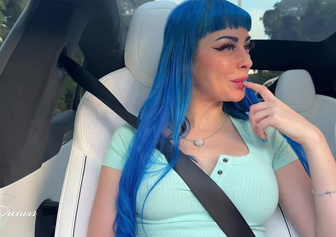 FUCKING IN A TESLA